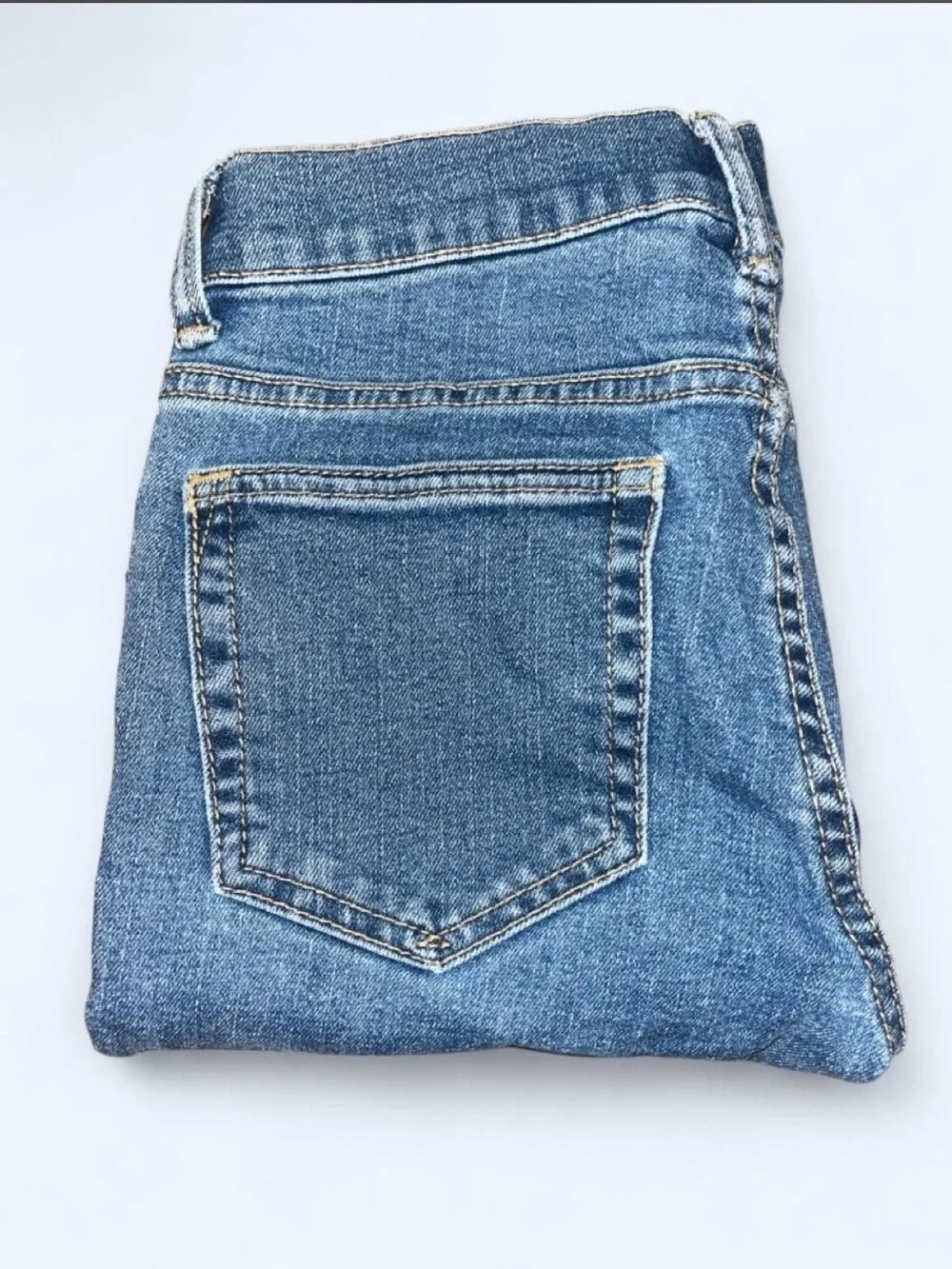 GAP kids Slim Straight Jeans - Dark Wash Blue